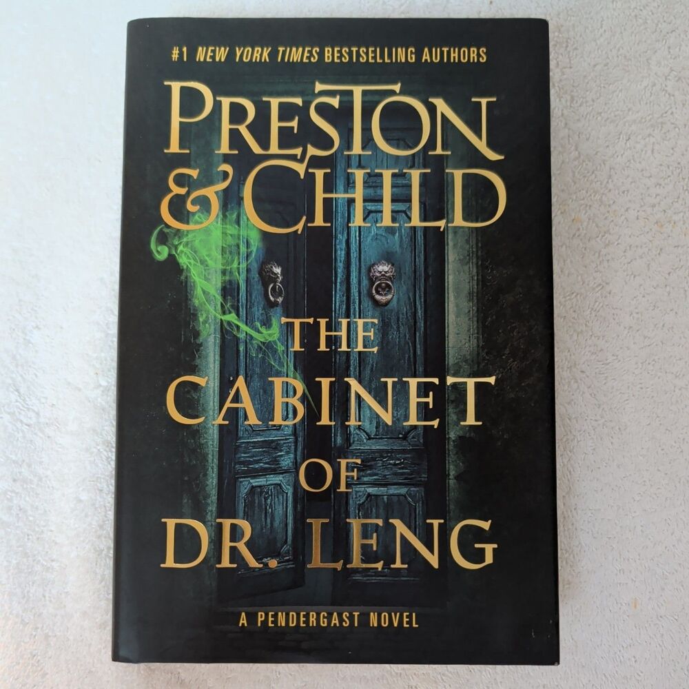 The Cabinet of Dr Leng (Agent Pendergast Series) - Hardcover - VG 1st Edition